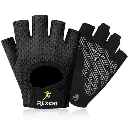Breathable Half-Finger Gym Gloves