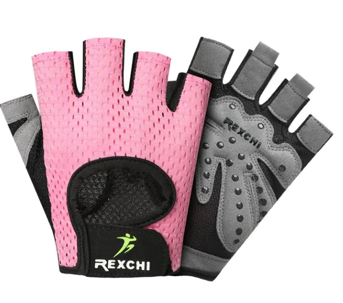 Breathable Half-Finger Gym Gloves