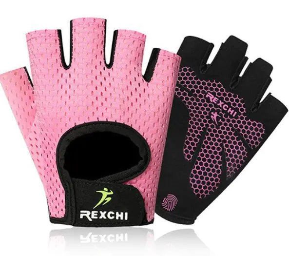 Breathable Half-Finger Gym Gloves
