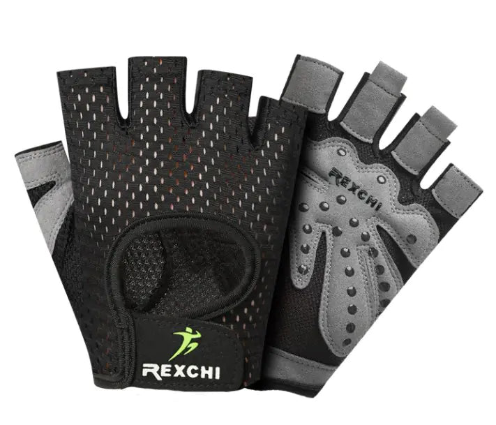 Breathable Half-Finger Gym Gloves