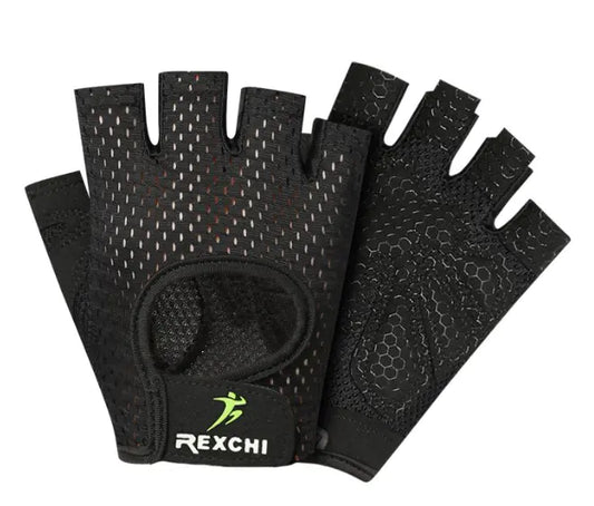 Breathable Half-Finger Gym Gloves