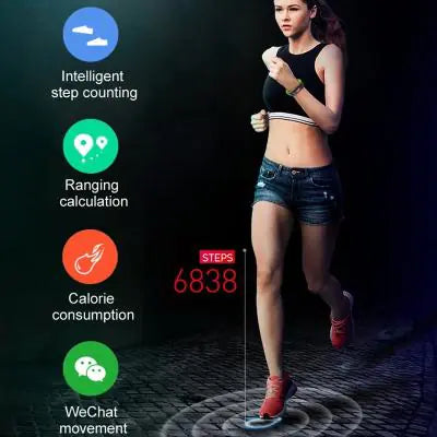 P1 Fitness Tracker - Heart & Step Monitoring
