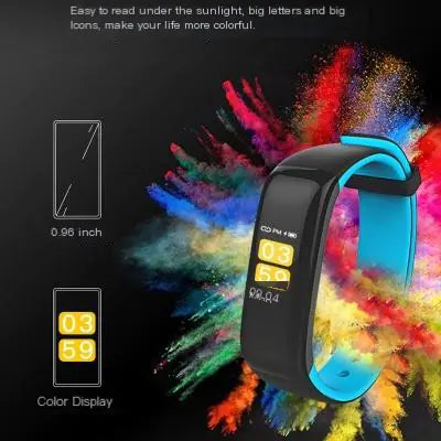 P1 Fitness Tracker - Heart & Step Monitoring